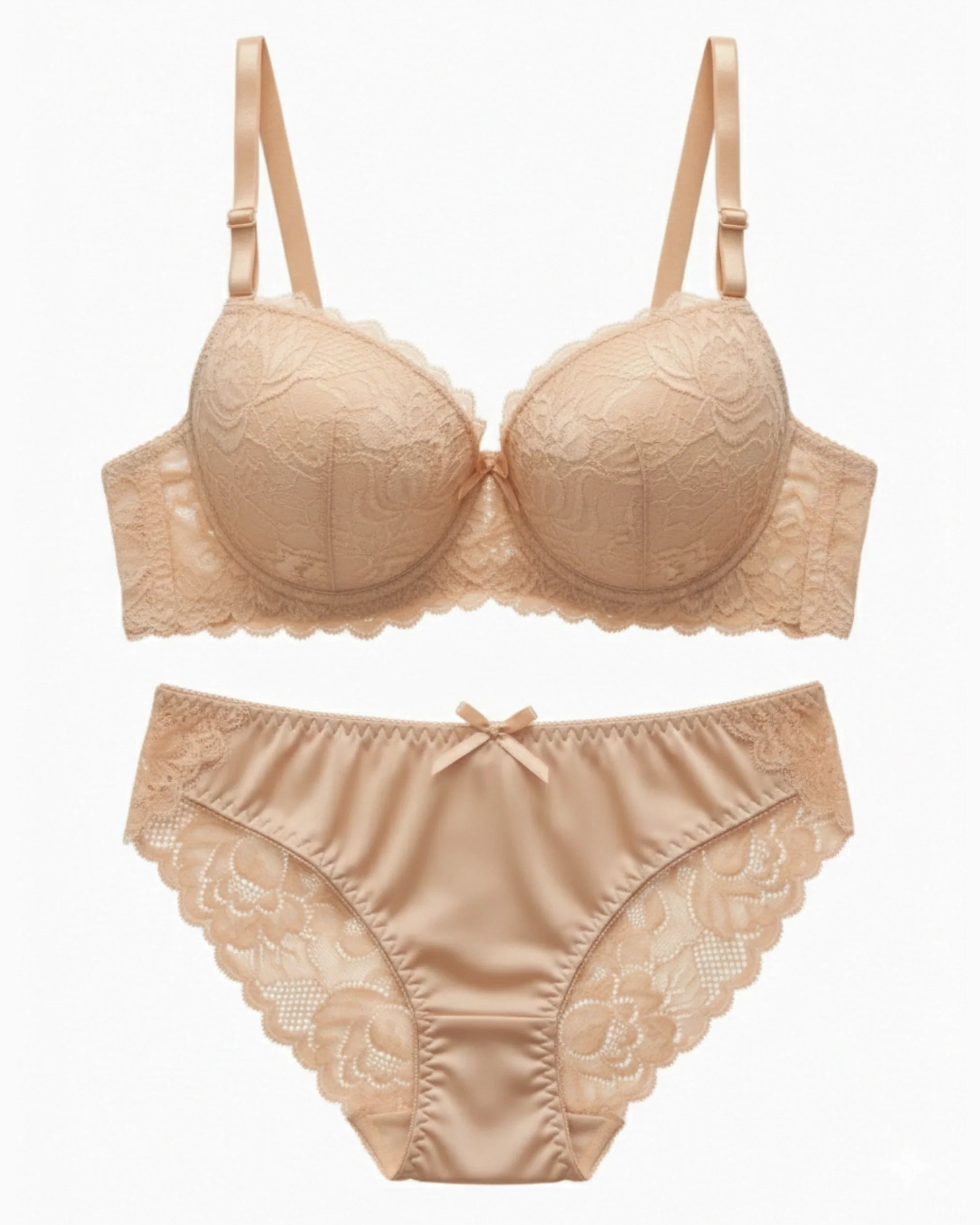 Padded Bra Set -  Embro - Dark Skin