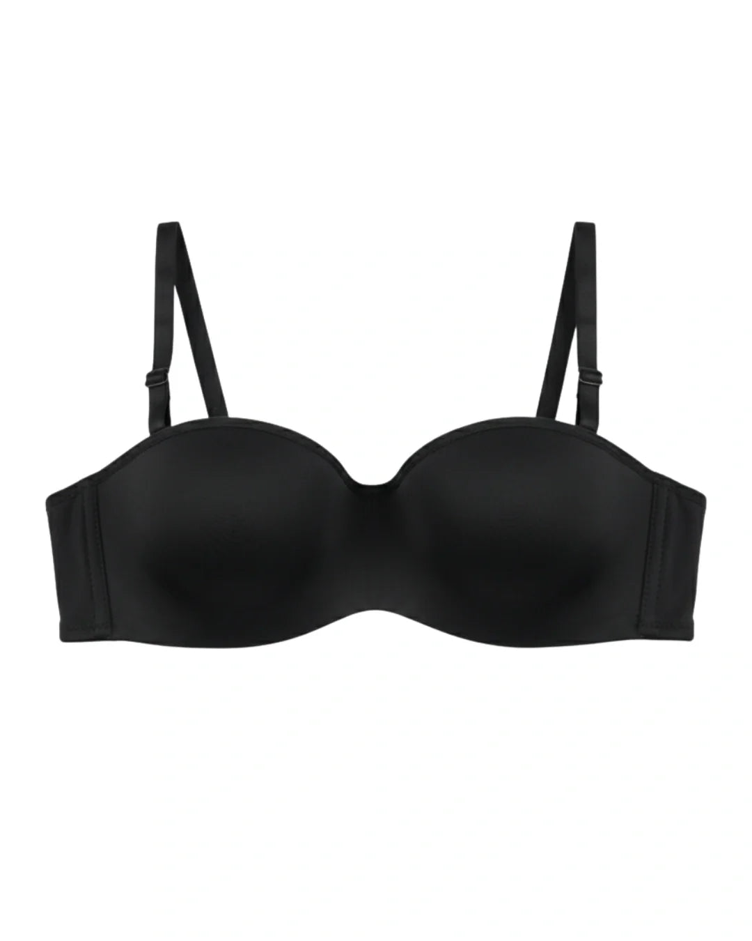 Padded Bra - Soft Wrap - Black