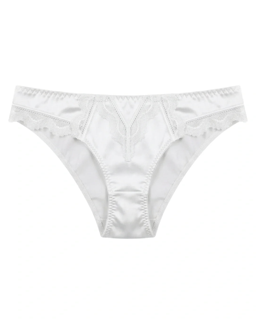 Brief Panty - Silk Charm - White