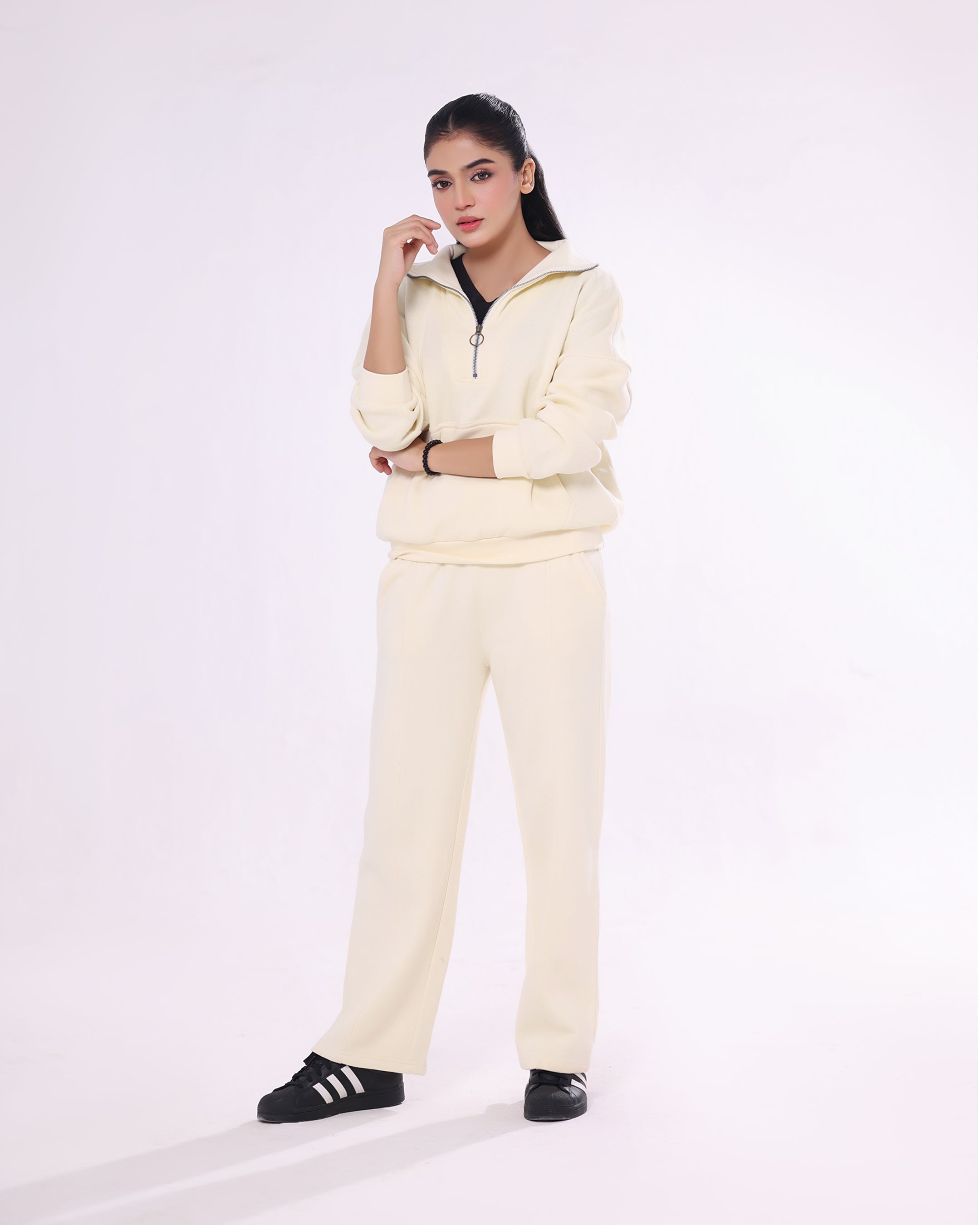 Fleece Tracksuit -Soft Flex - Yellow