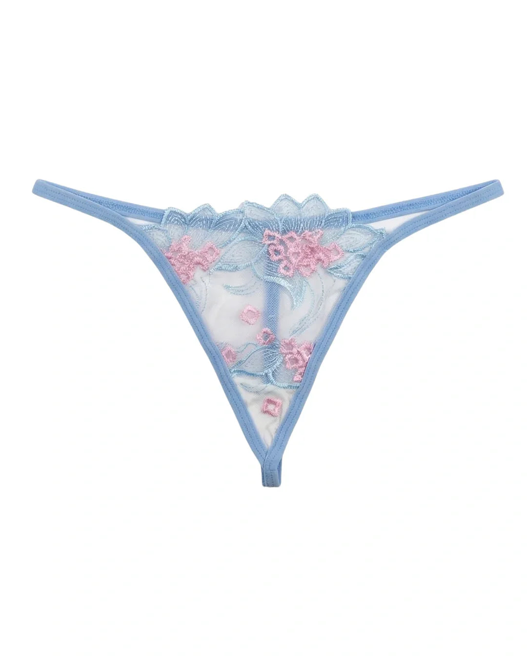 Non Padded Bra Set - Verdelle - Blue