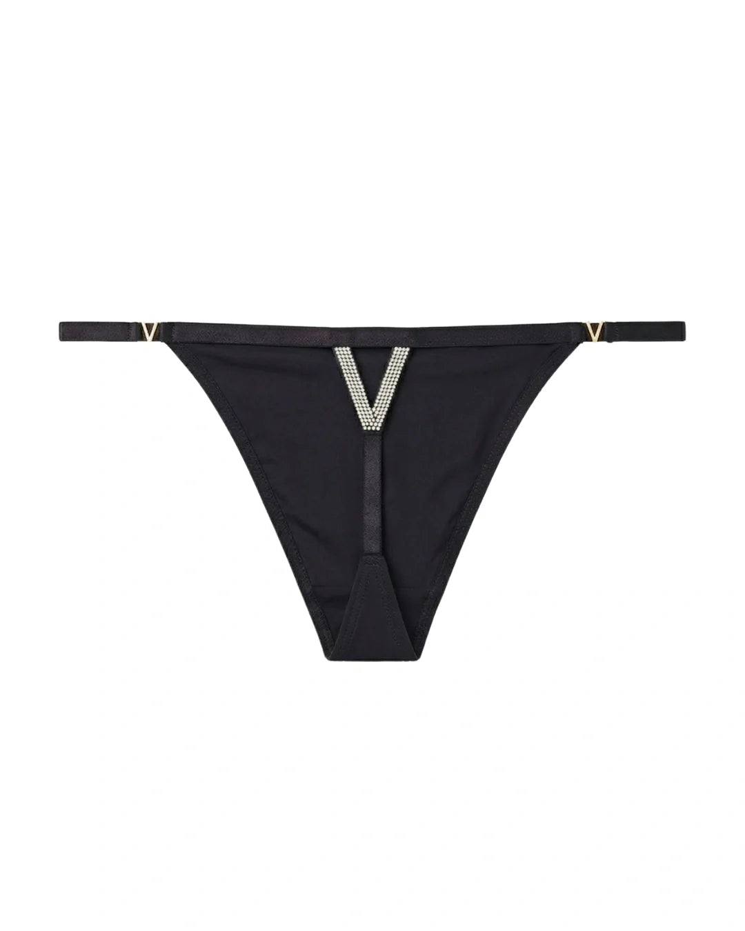 Thong Panty - Spark Glam - Black