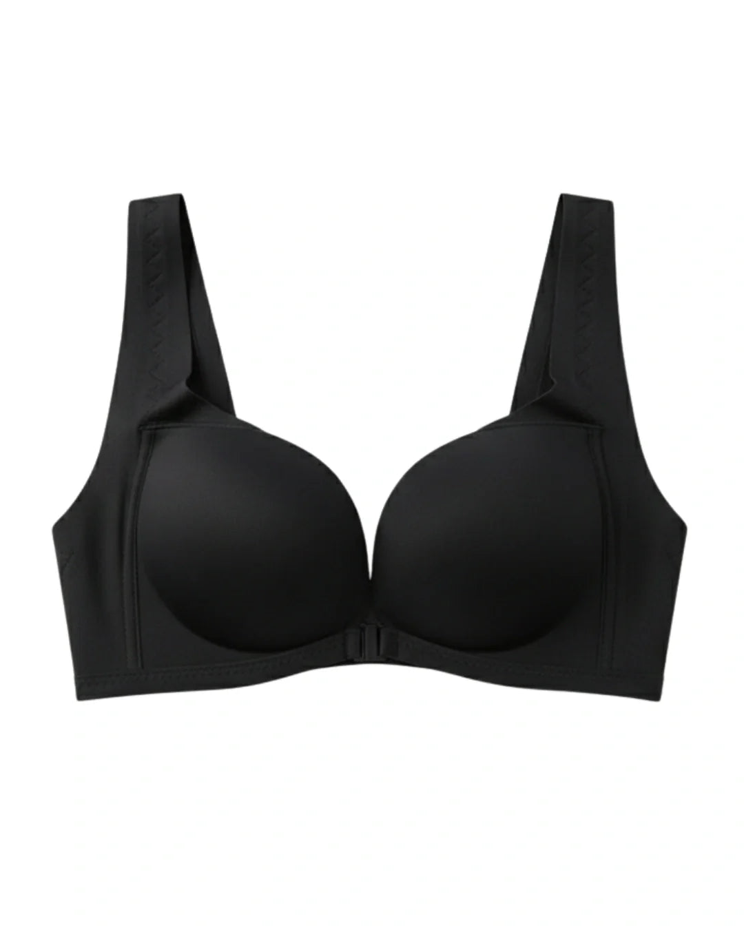 Seamless Padded Bra - Elvra - Black