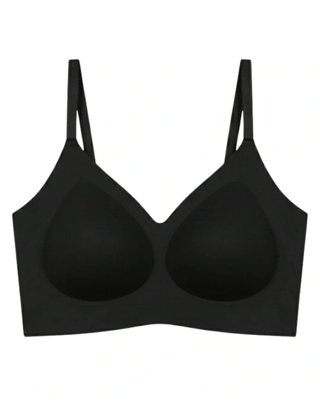 Seamless Padded Bra - Elvee - Black