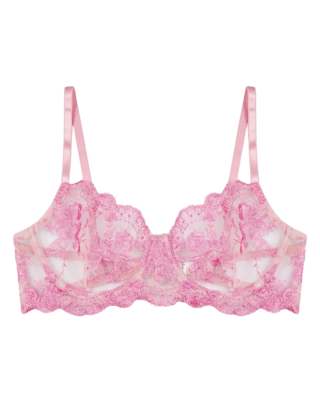 Non Padded Bra Set - Truffle - Pink