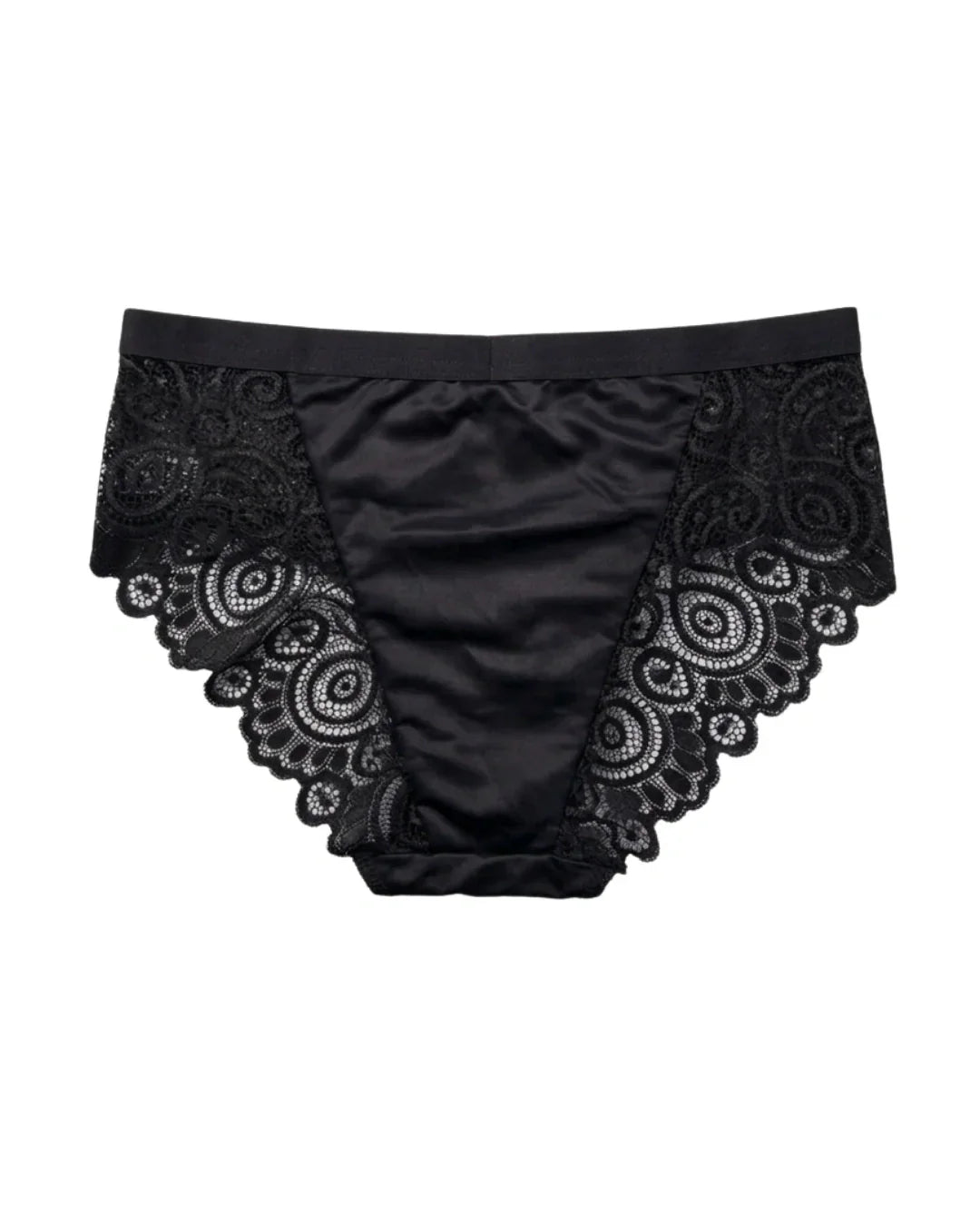 Brief Panty - Crimson Charm - Black