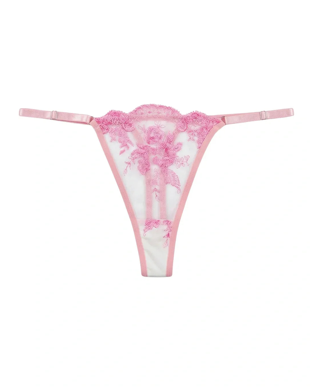 Non Padded Bra Set - Truffle - Pink
