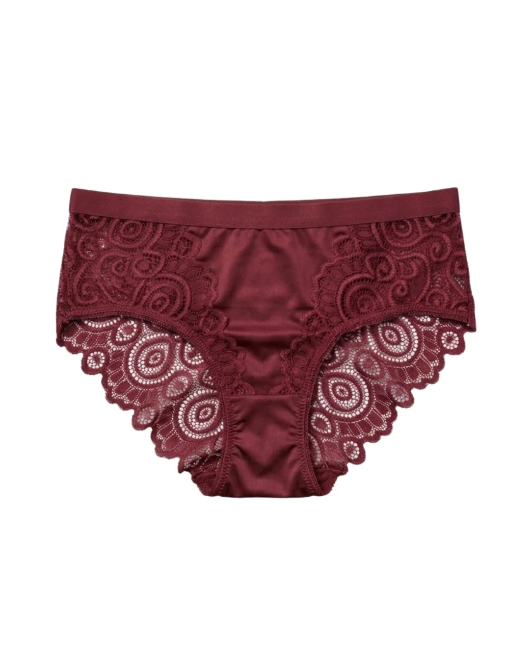 Brief Panty - Crimson Charm - Maroon