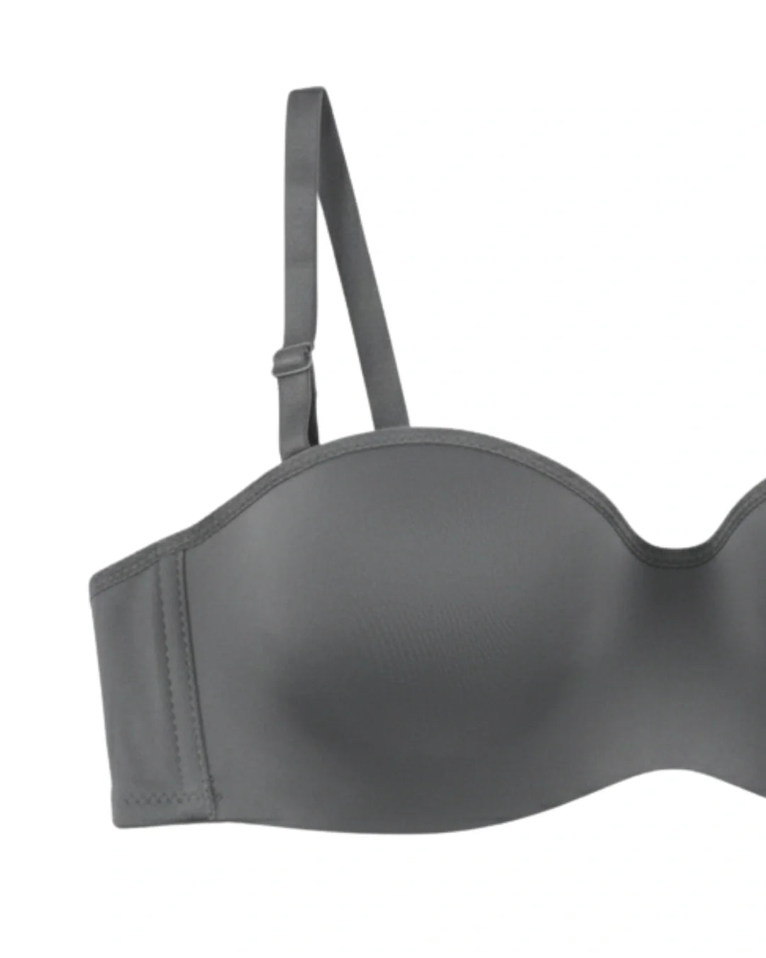 Padded Bra - Soft Wrap - Grey