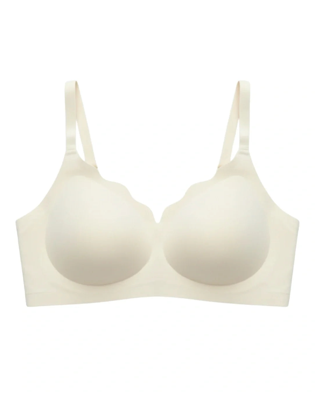 Seamless Padded Bra - Amorva - Off White