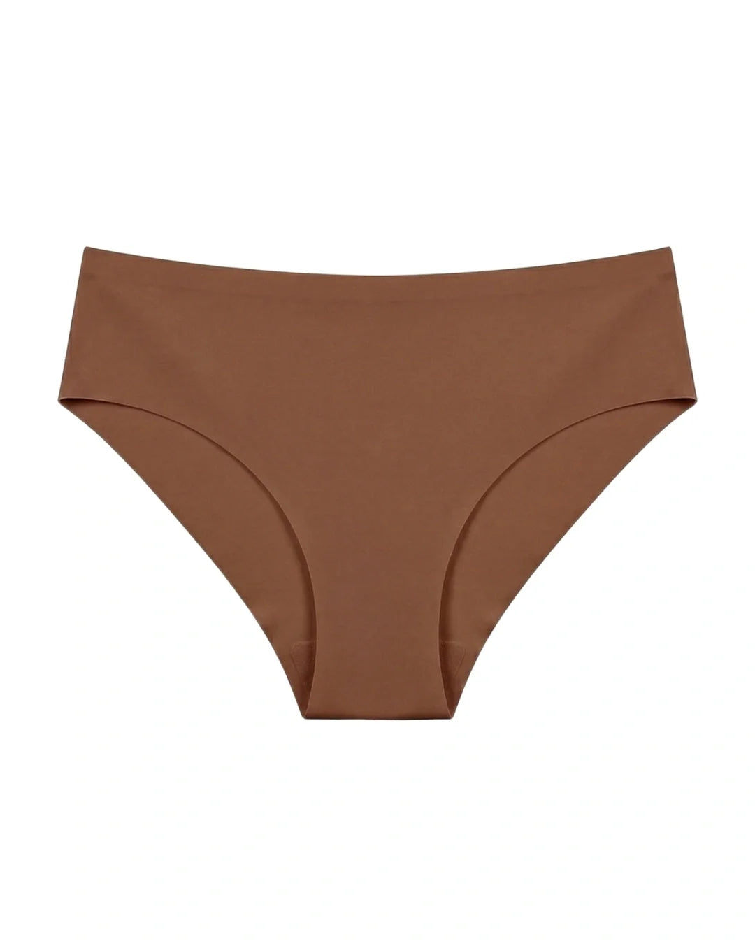 Seamless Bikini Panty - Blush Heart - Brown
