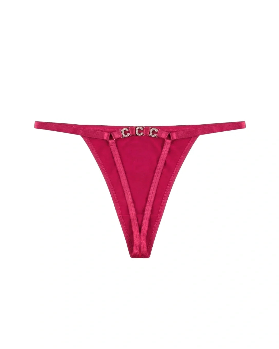Thong Panty - Luxe Chain - Pink