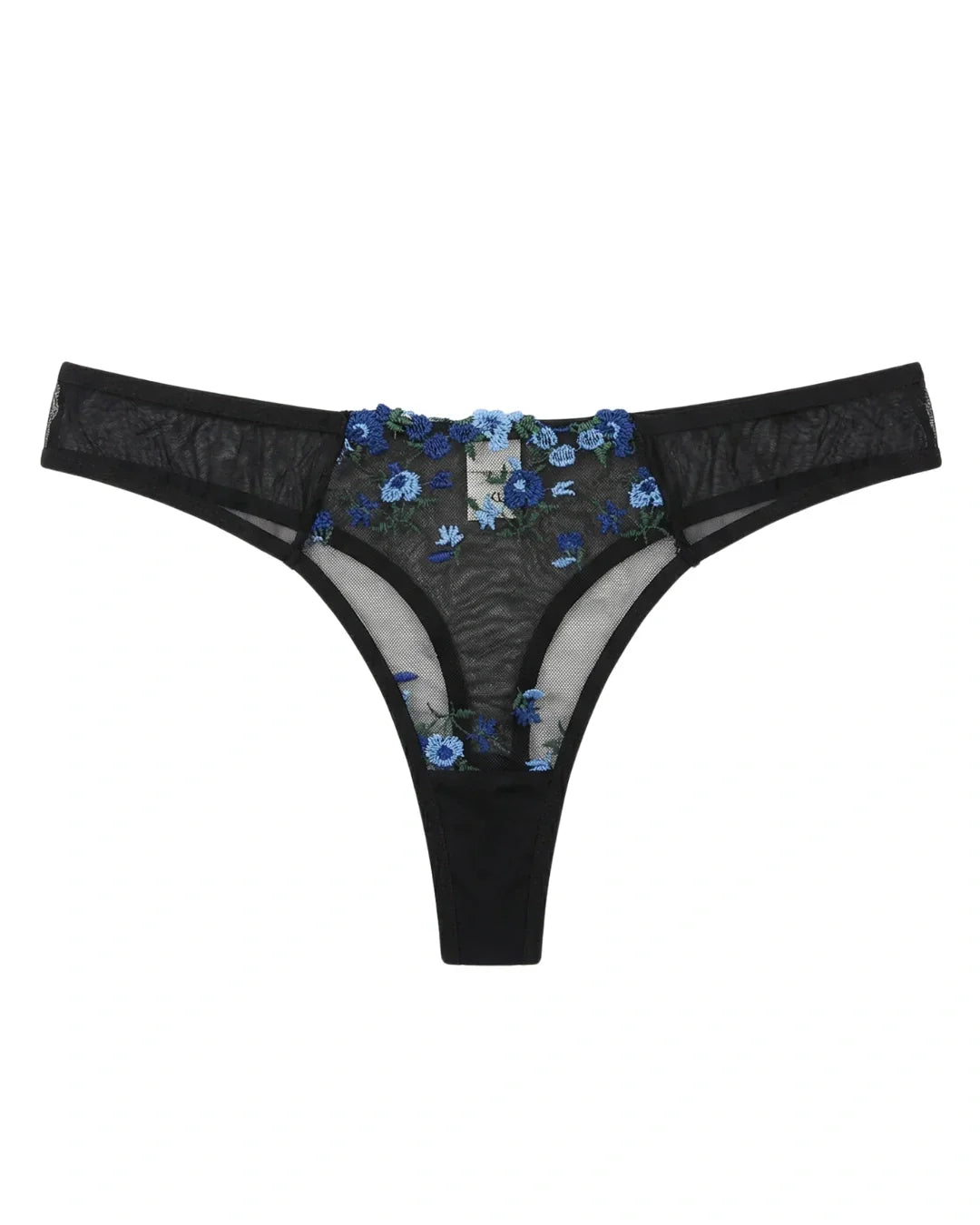 Non Padded Bra Set - Rosy Aura - Black