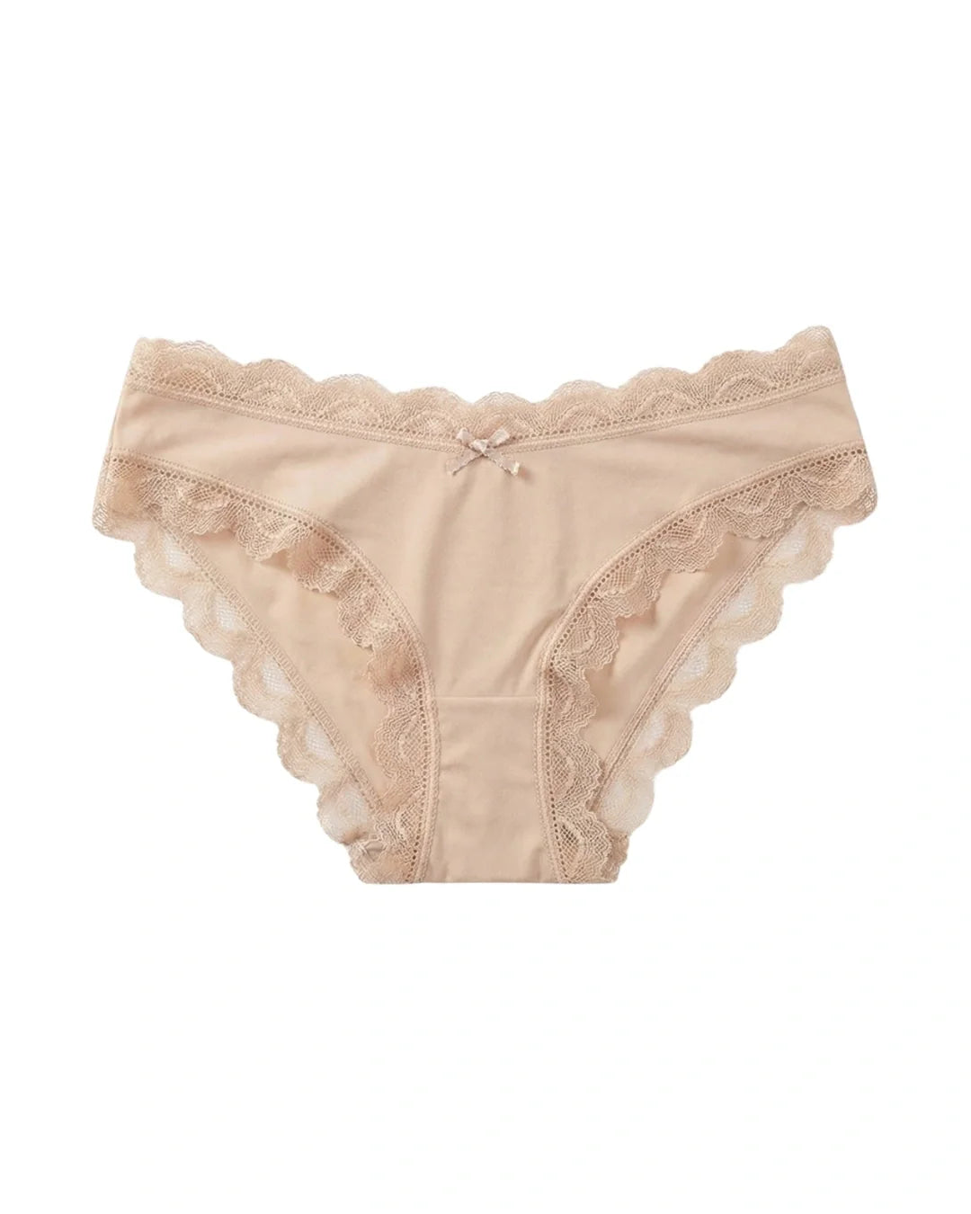 Cotton Bikini - Lush Lace - Skin