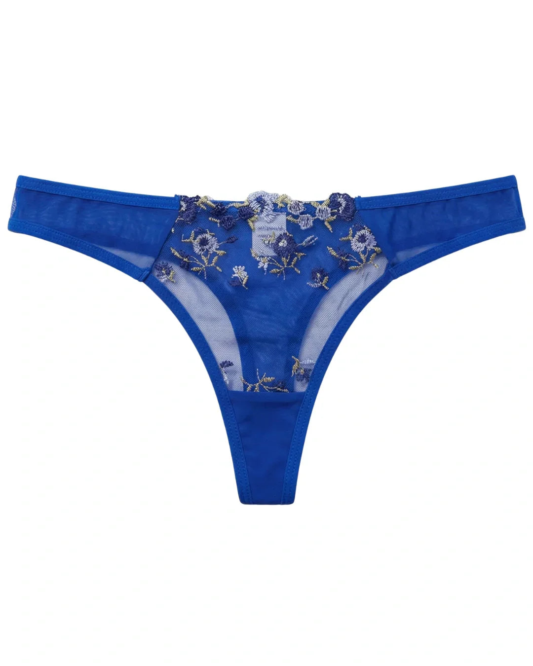 Non Padded Bra Set - Rosy Aura - Blue