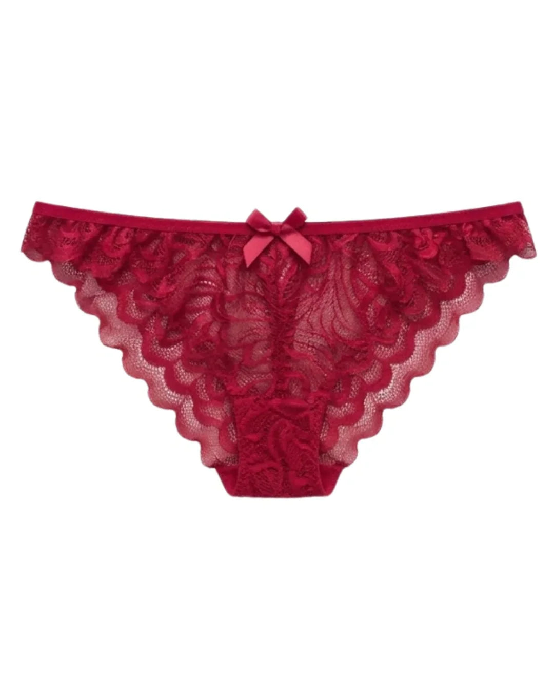 Non Padded Bra Set - Seravine - Red