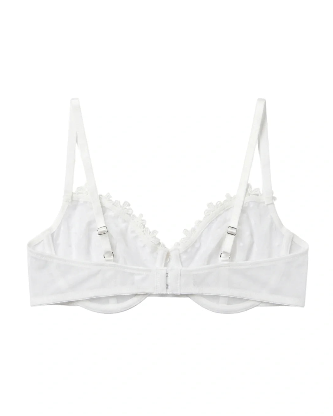 Non-Padded Bra - Mila - White