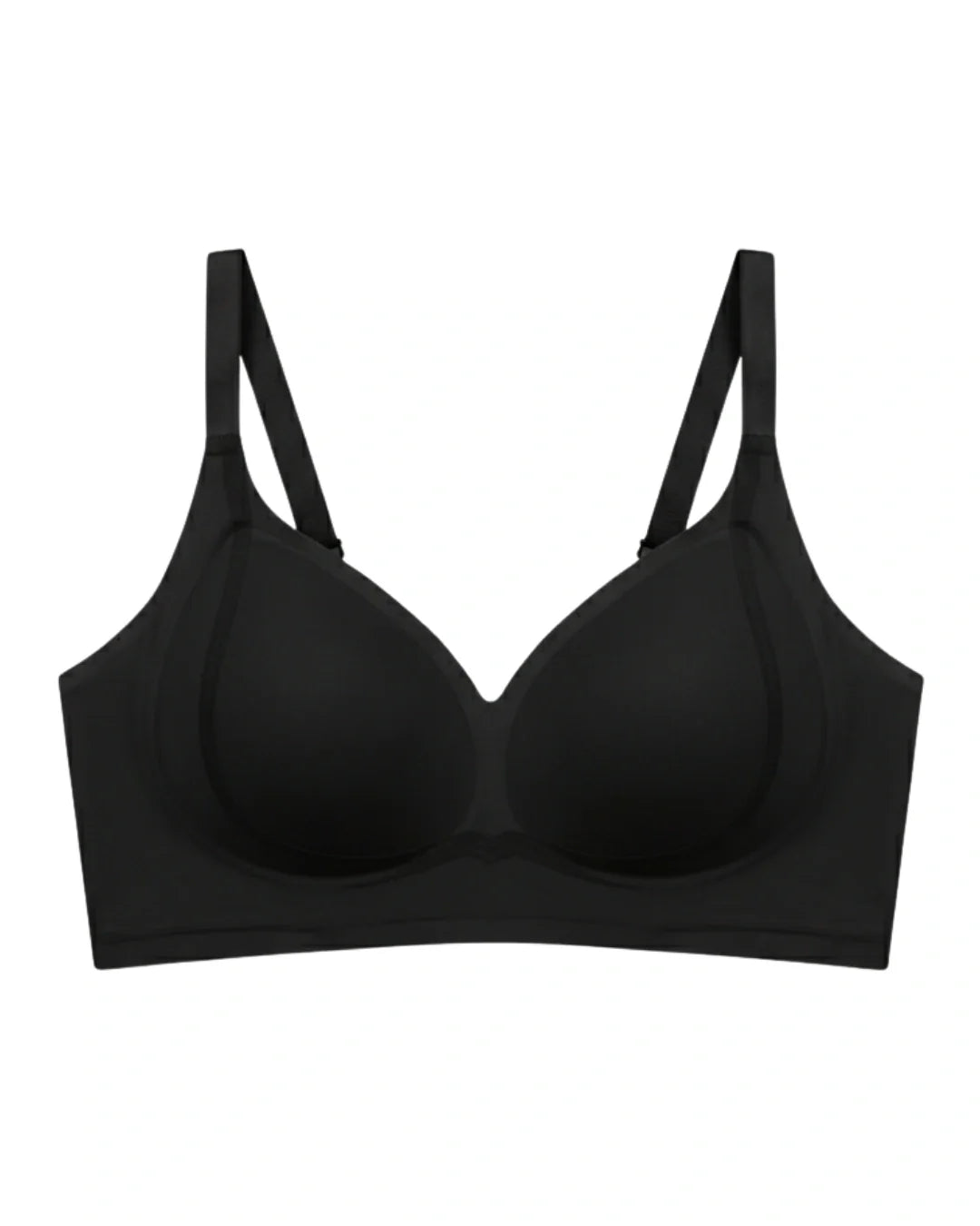 Seamless Padded Bra - Zavelle - Black