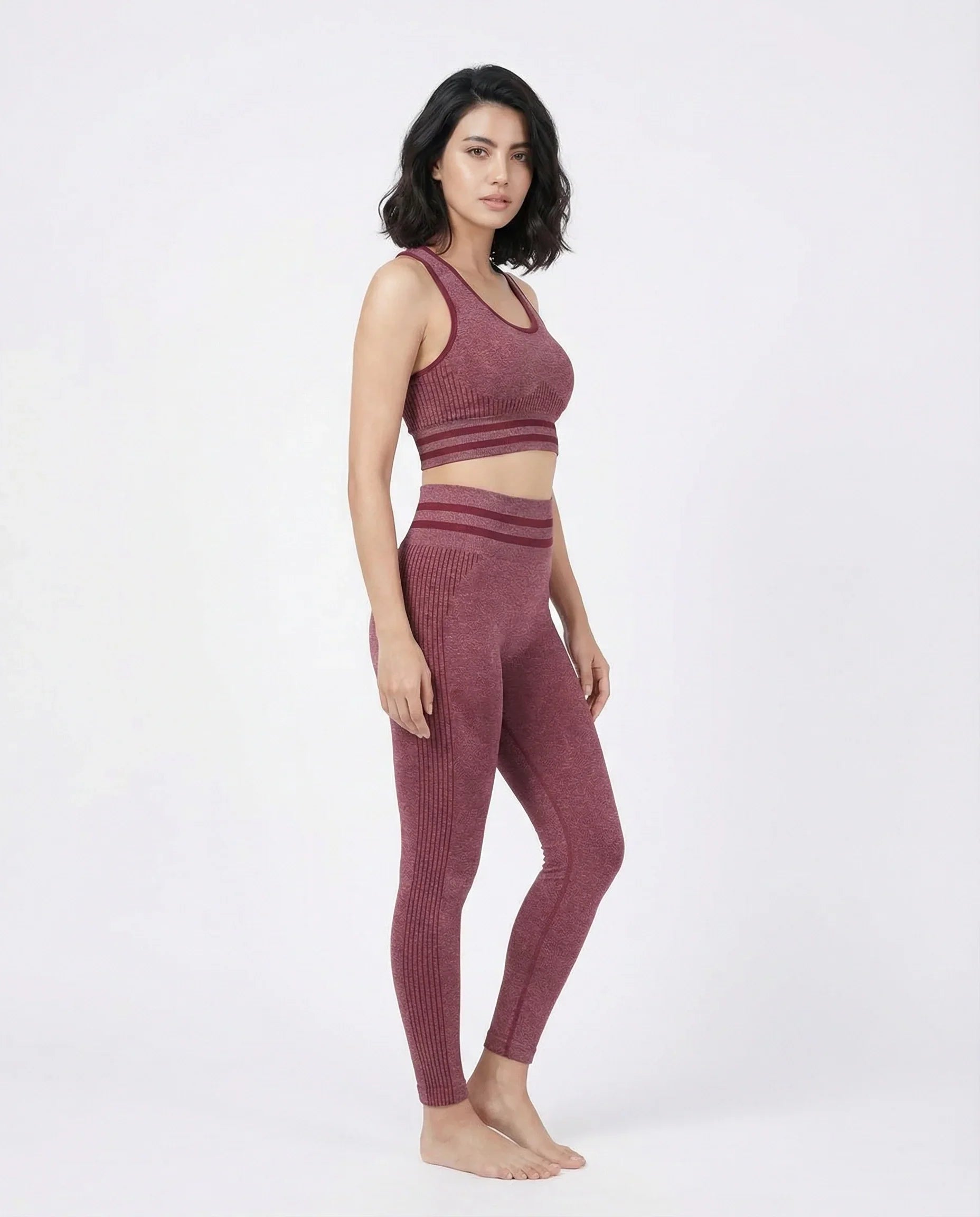 Activewear Set - Aero Fit - Maroon