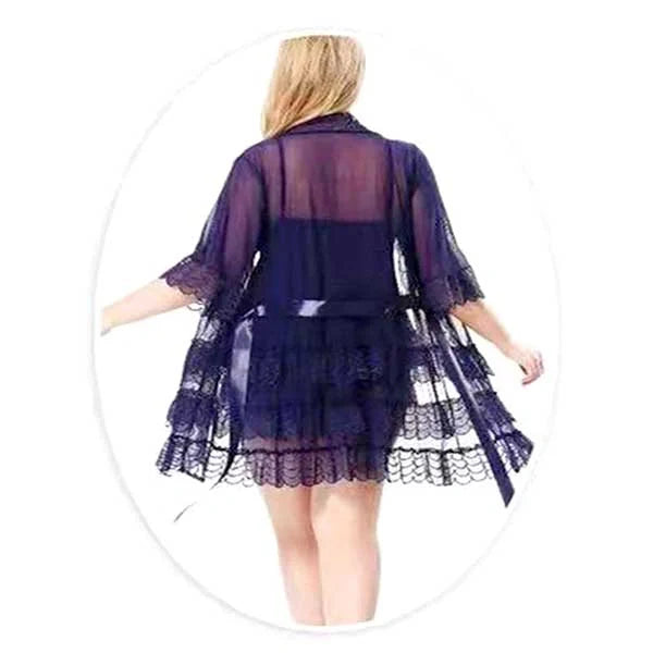 Gown Set - Noirielle - Blue