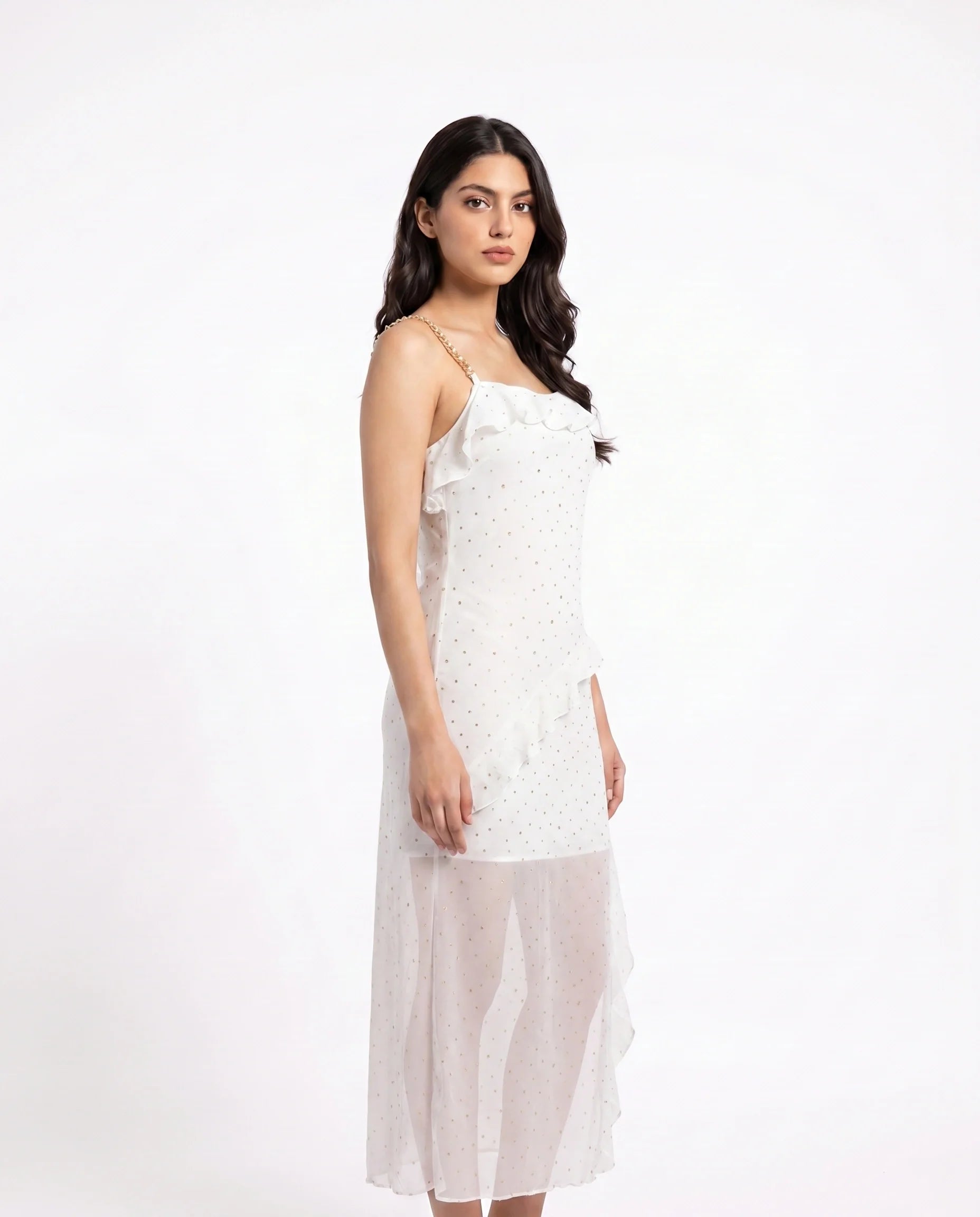 Babydoll Lingerie  - Noirelle - White