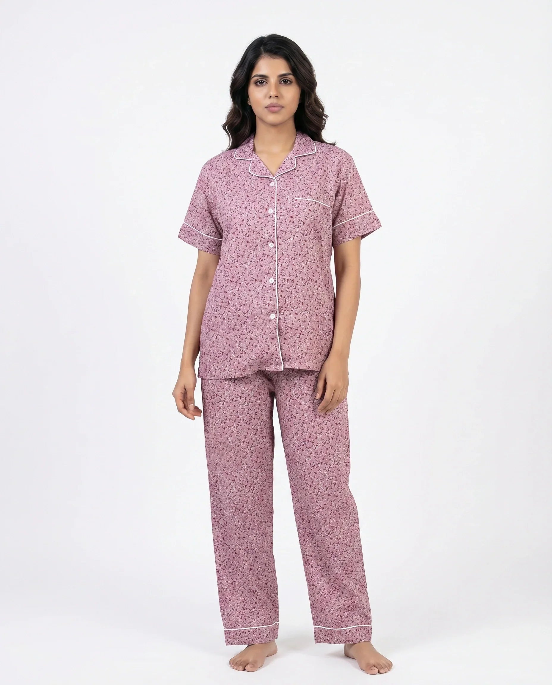 Linen PJ Set - Blush Affair