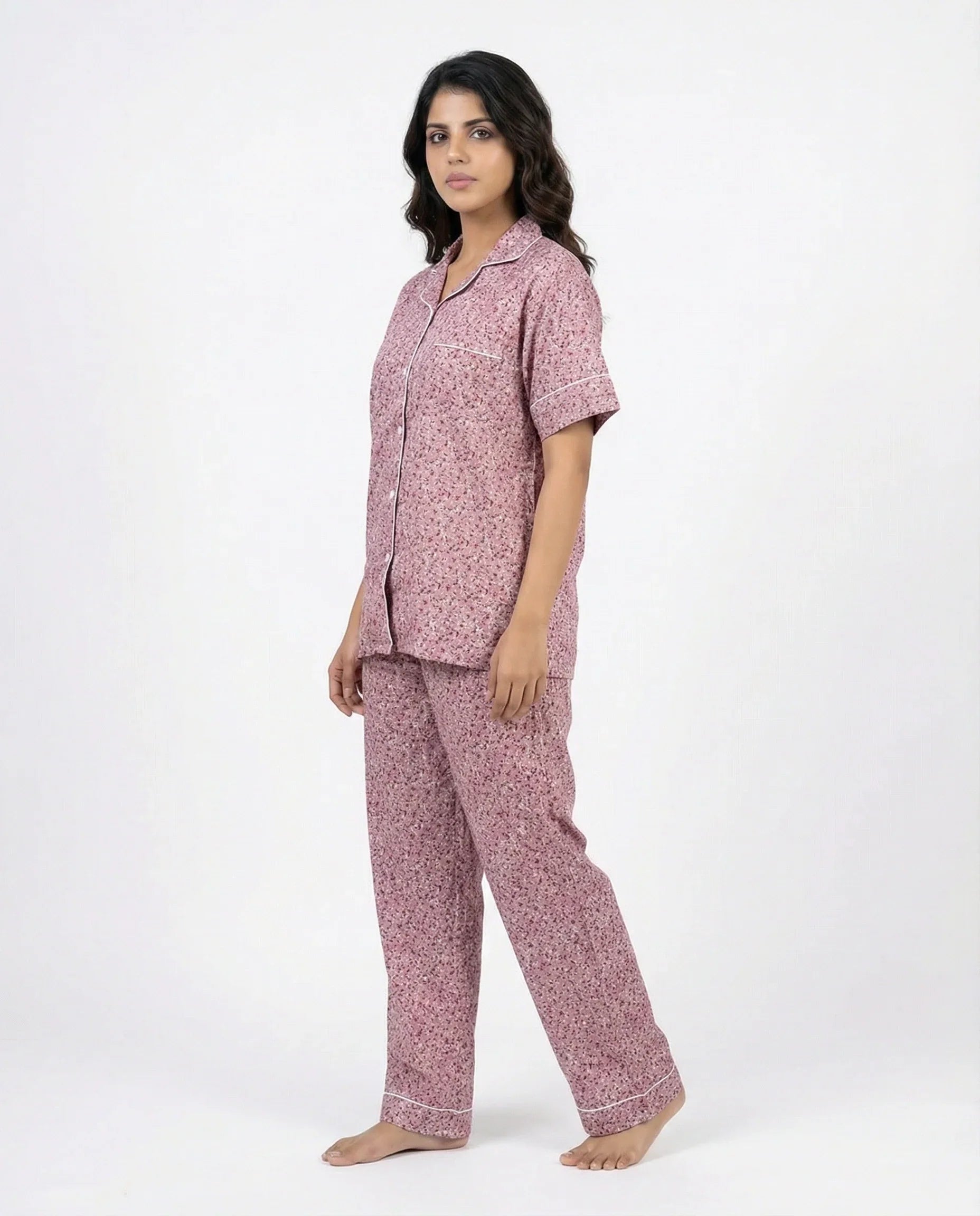 Linen PJ Set - Blush Affair