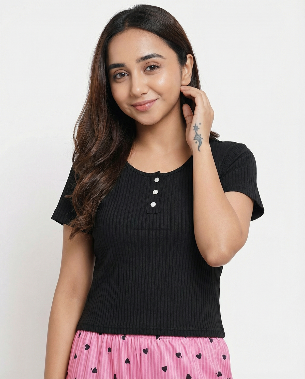 Cotton PJ Set - Heart Felt