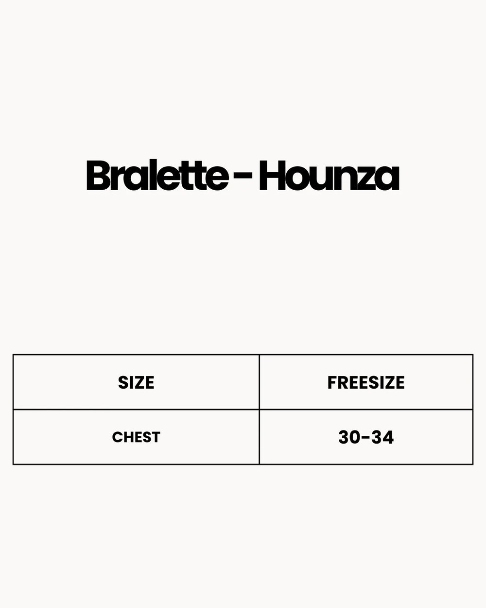 Bralette - Hounza