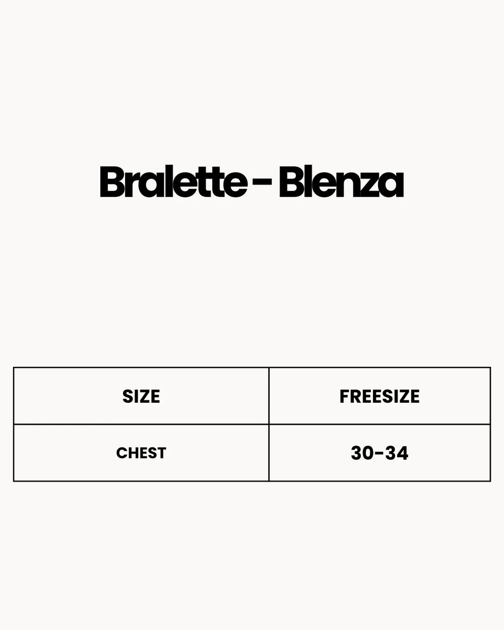 Bralette - Blenza