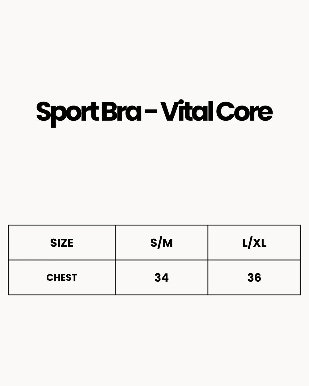 Sport Bra - Vital Core