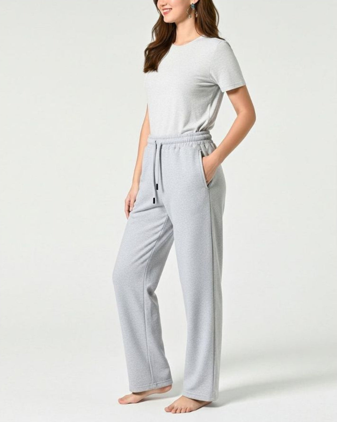 Fleece Trouser -Everyday Fit - Grey