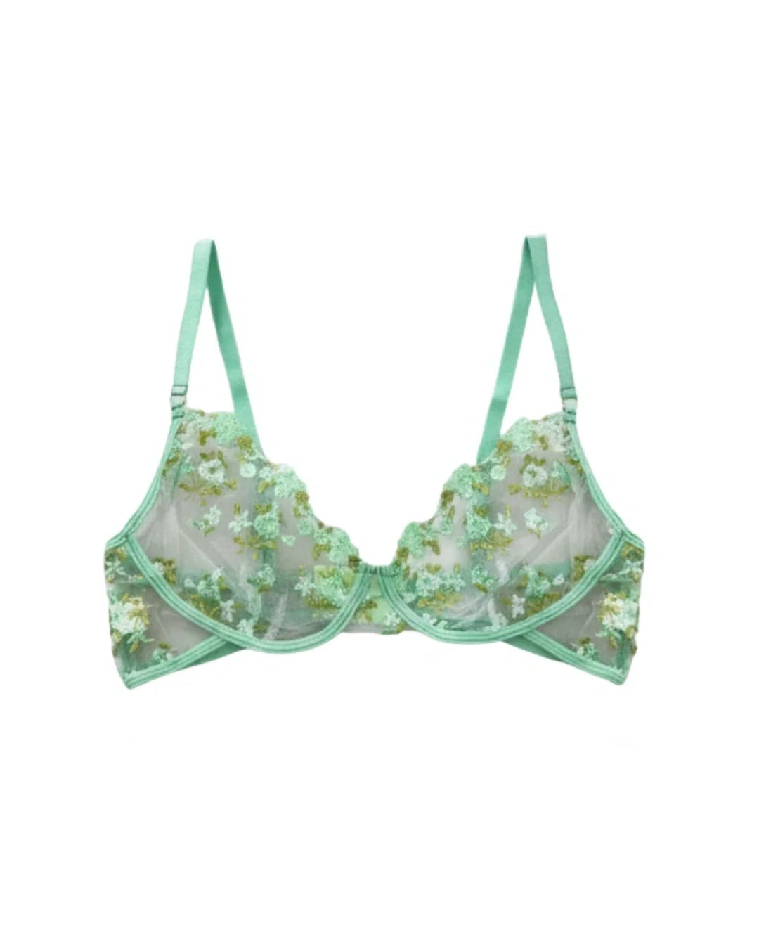 Garter Set - Blossom Muse - Green