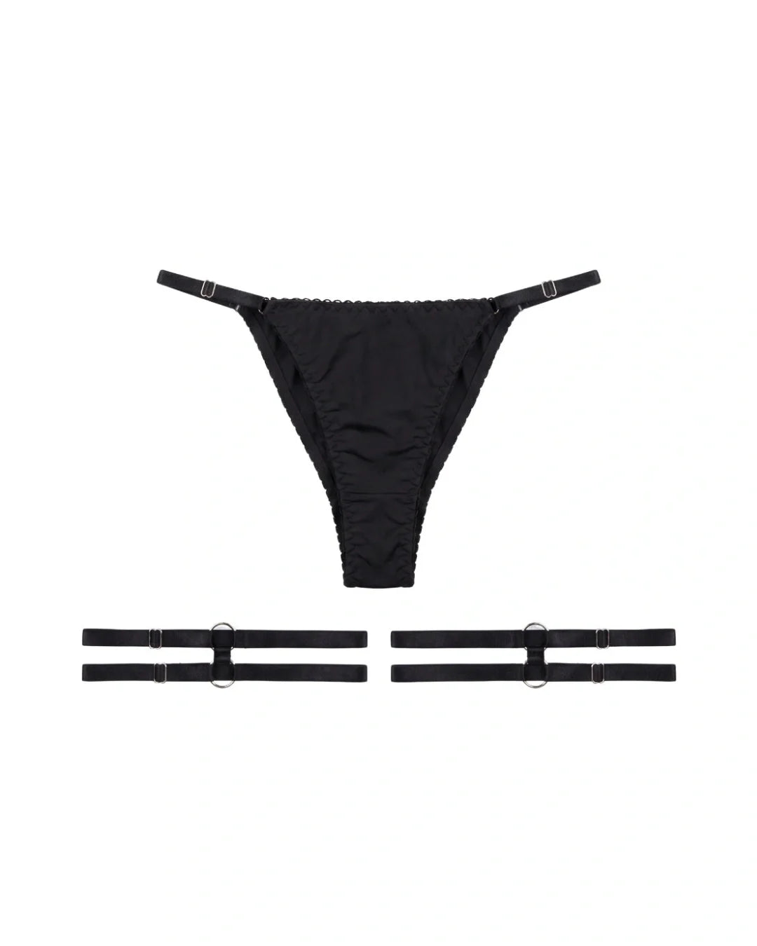 Garter Set - Ebonix - Black