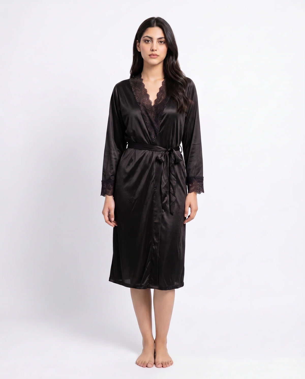 Gown Set - Nocturne - Black