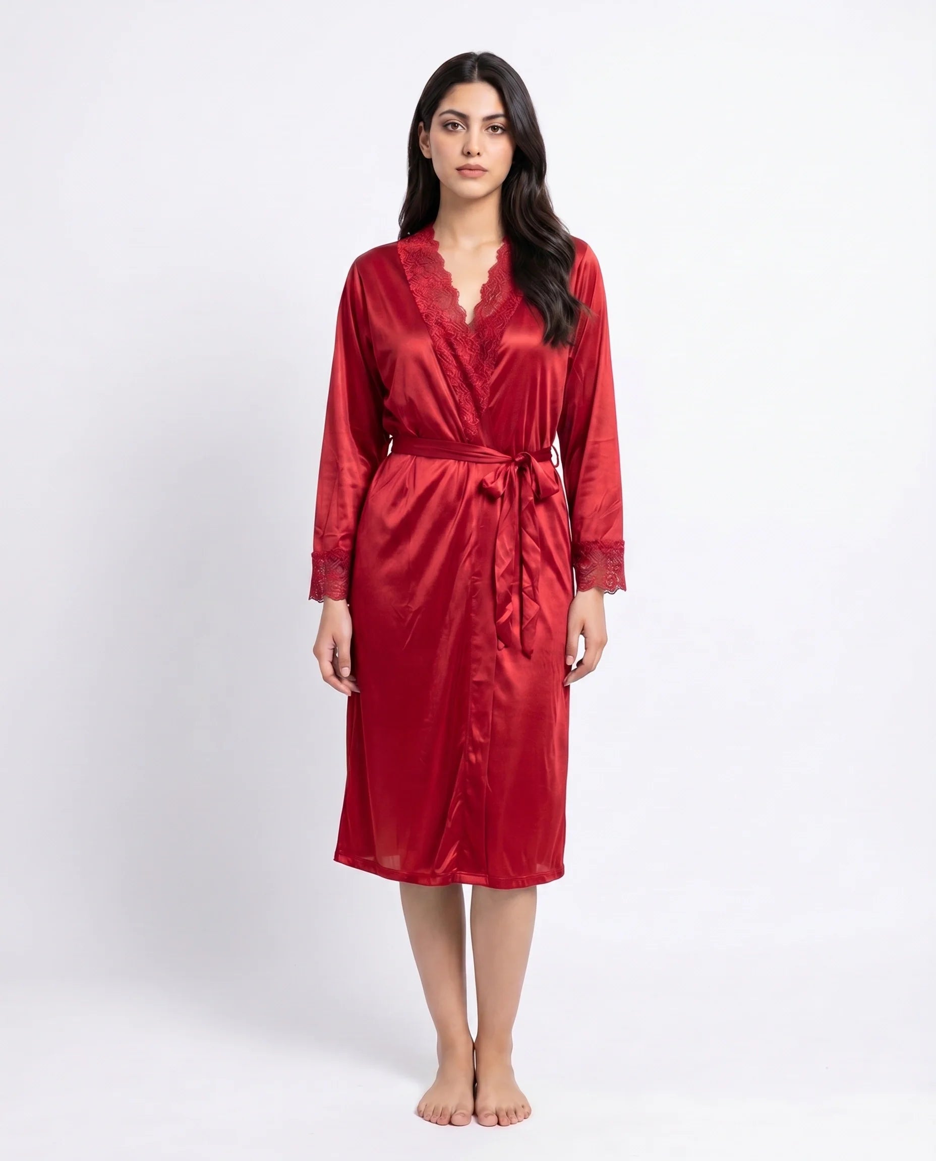 Gown Set - Nocturne - Red