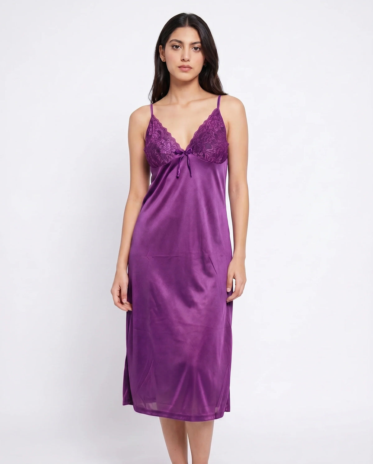 Gown Set - Orvella - Purple