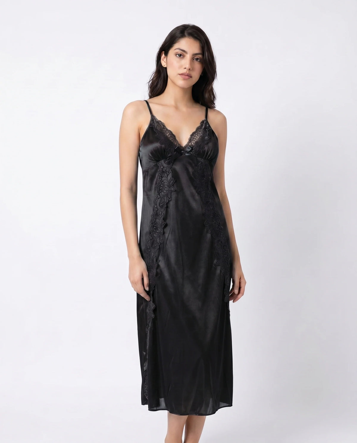 Gown Set - Valmira - Black