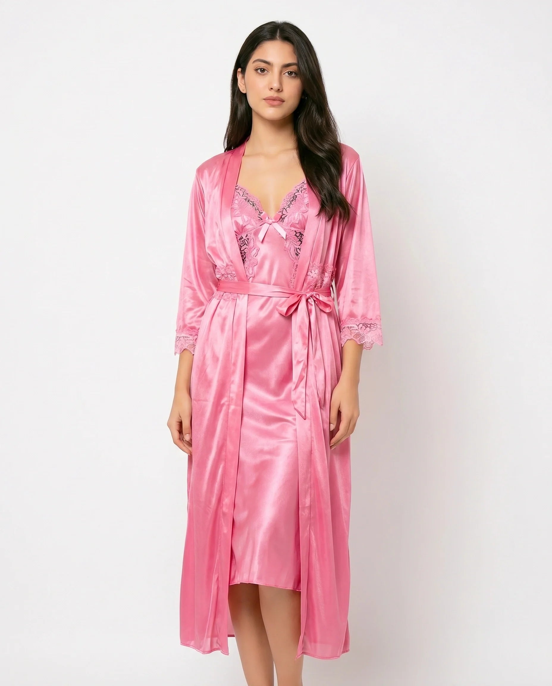 Gown Set - Valmira - Pink