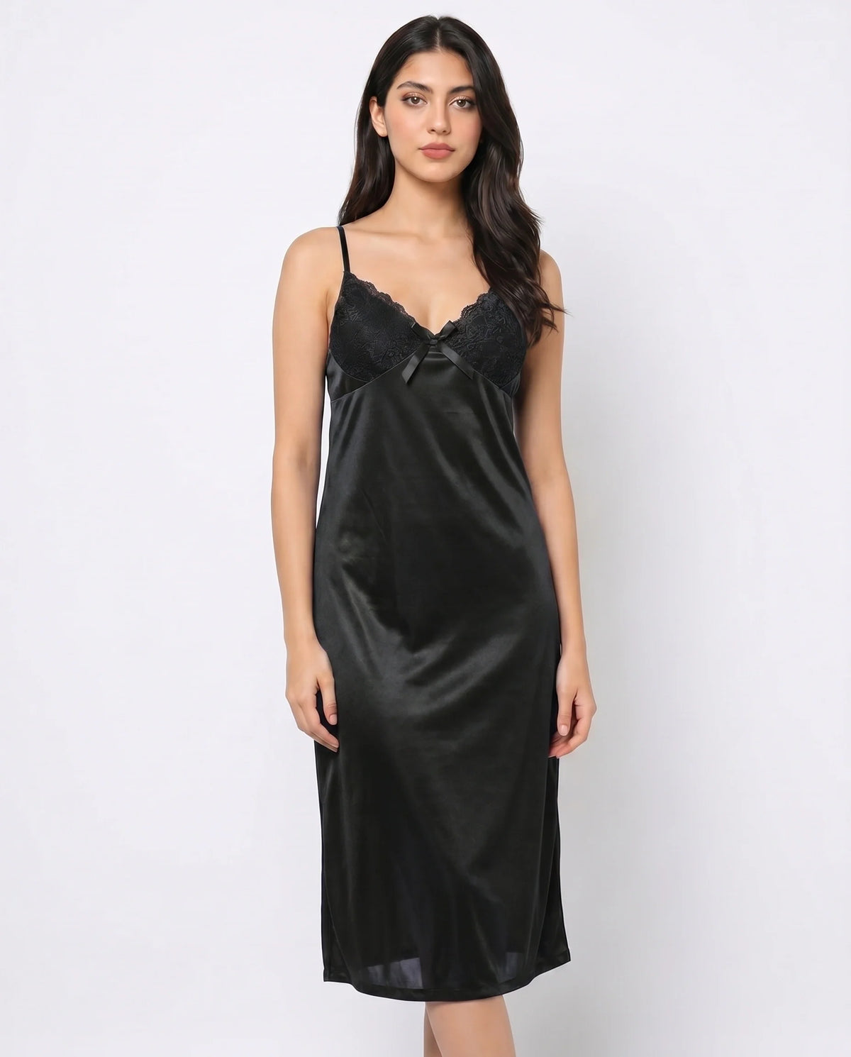 Gown Set - Zavira - Black