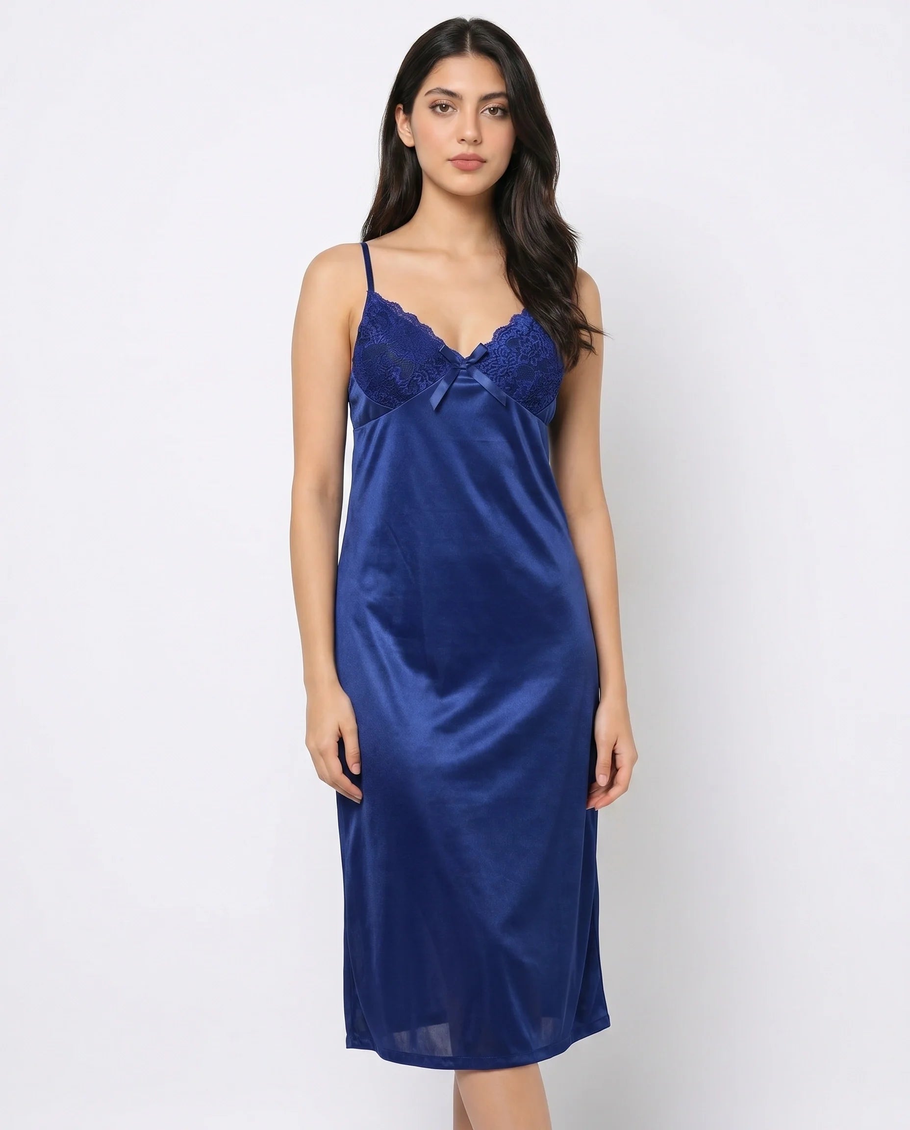 Gown Set - Zavira - Blue
