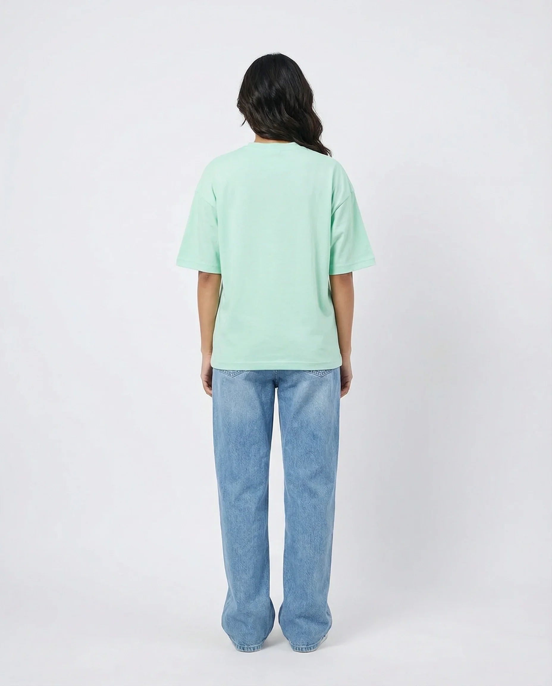 Drop Shoulder Graphic Tee - Tennis Spirit
