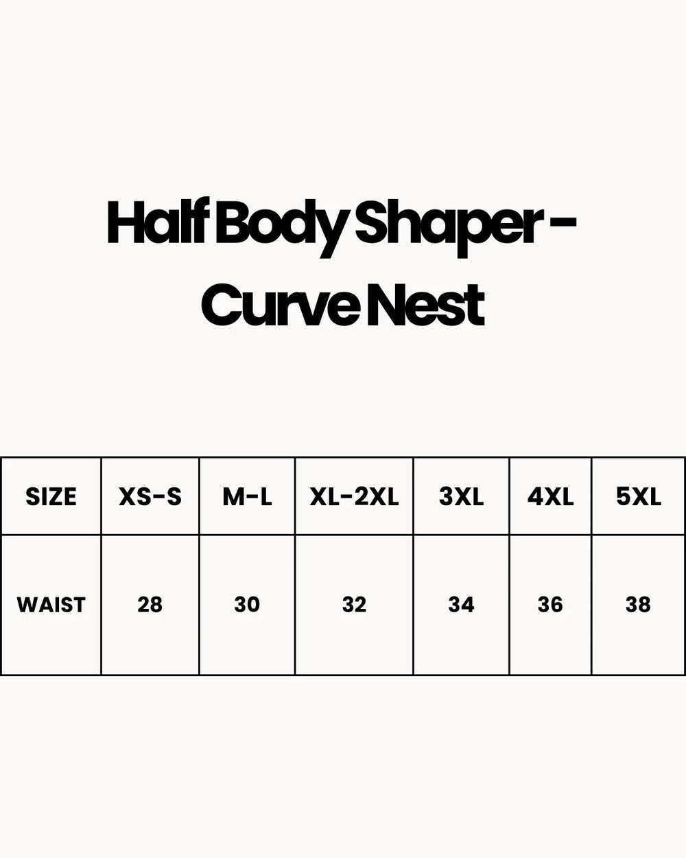 Half Body Shaper - Curve Nest