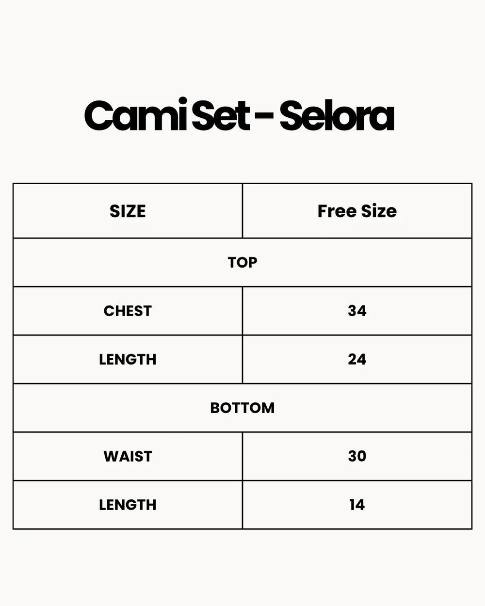 Cami Set - Selora - Maroon