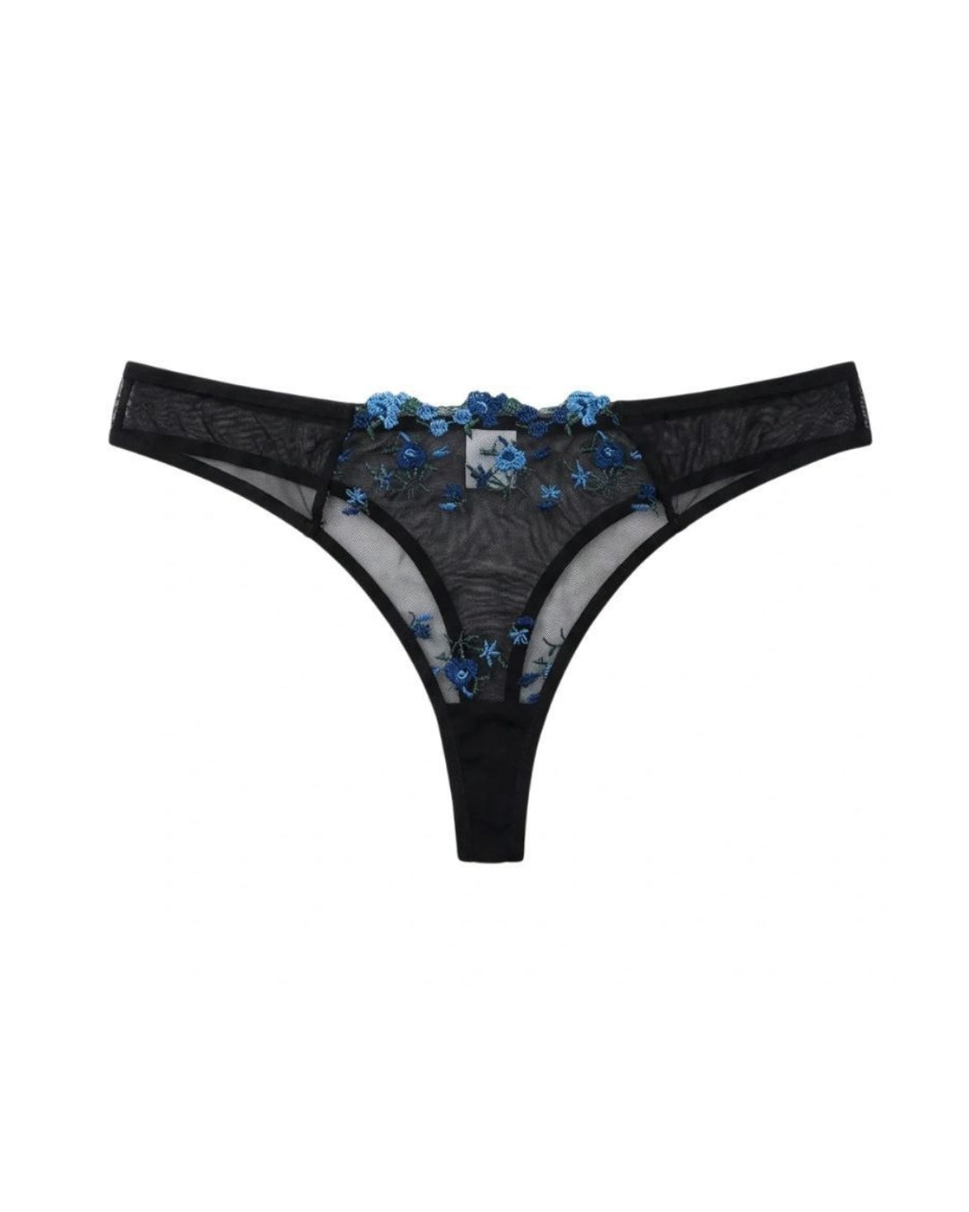 Non Padded Bra Set - Blush Veil - Blue