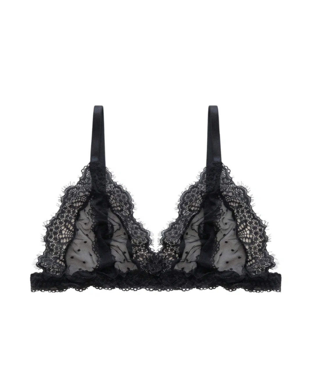 Non Padded Bra Set - Moon Lace