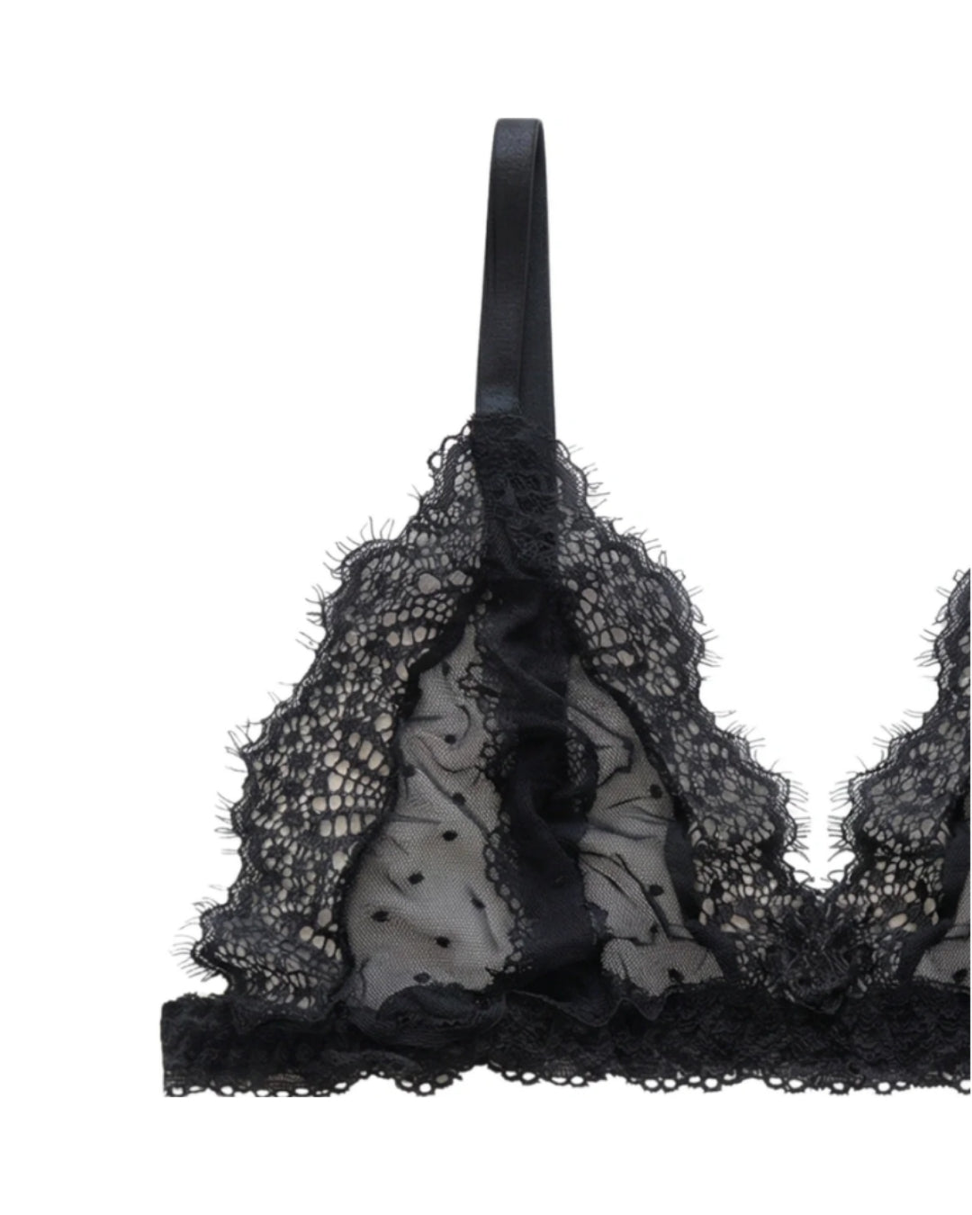 Non Padded Bra Set - Moon Lace