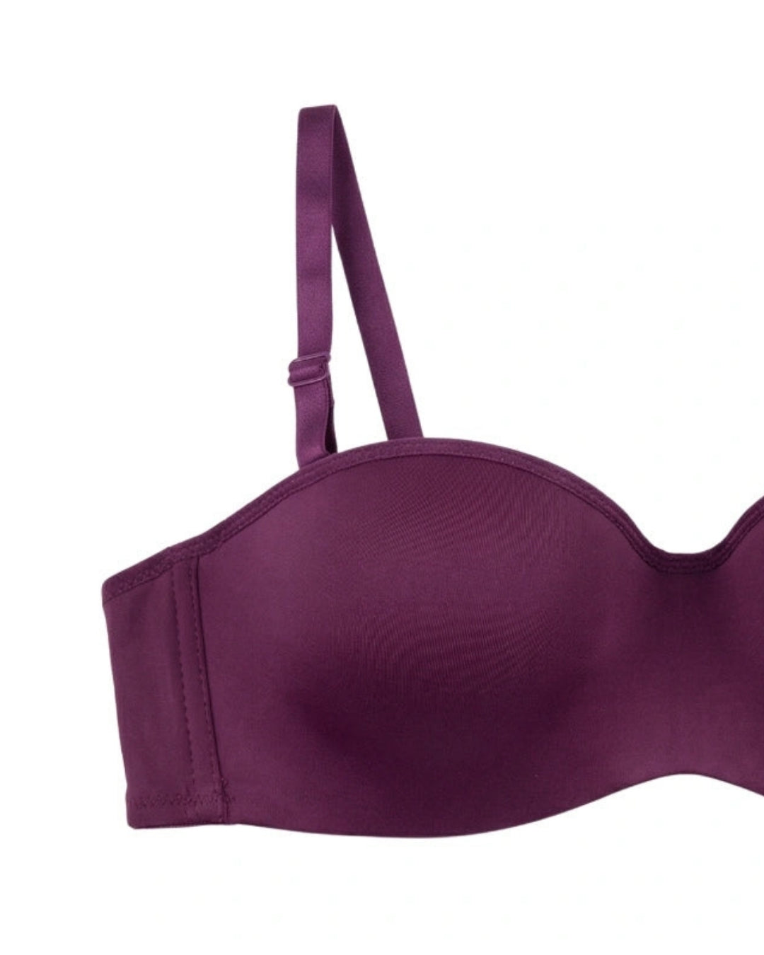Padded Bra - Soft Wrap - Maroon