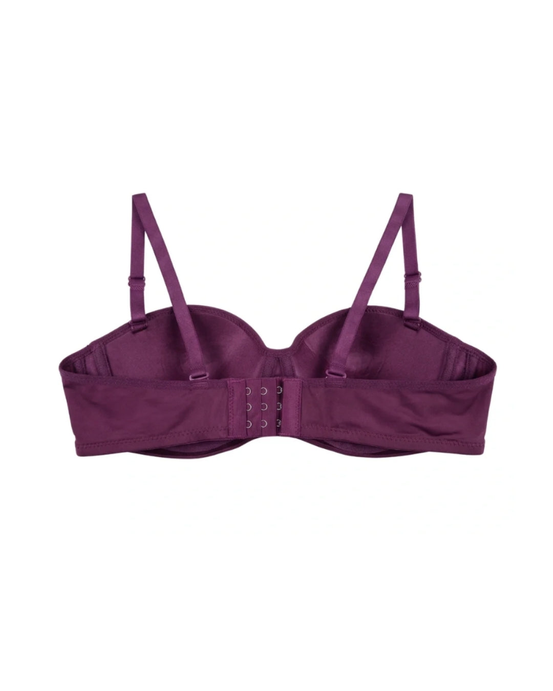 Padded Bra - Soft Wrap - Maroon