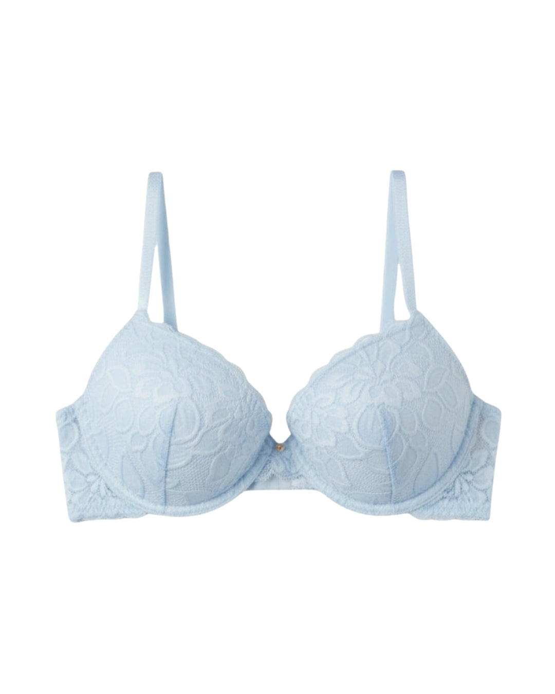 Padded Bra Set - Elviora - Sky Blue